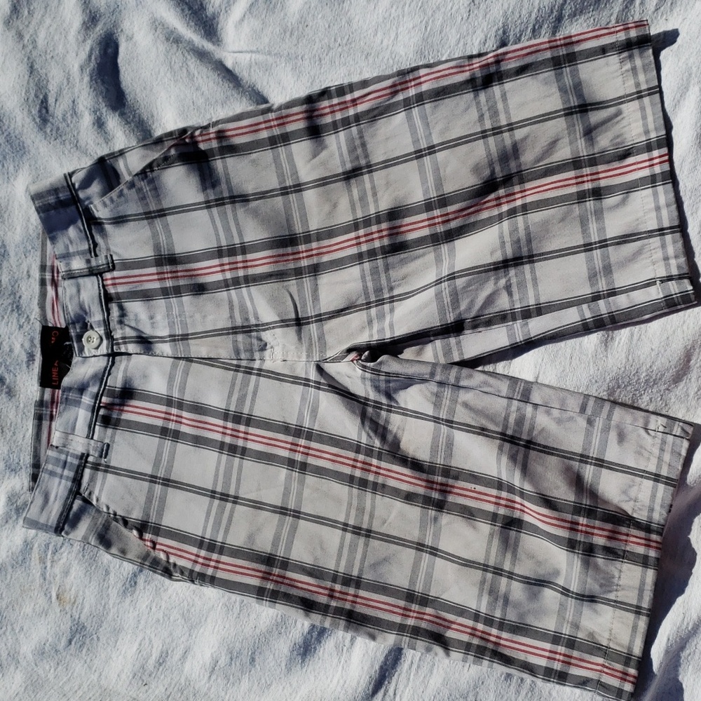 Plaid boys shorts